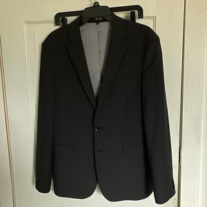 Express Extra Slim Morden Tech Suit jacket - Black